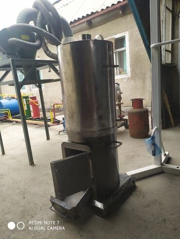 уголь на дом: Титан из нержавейки,печь для бани,очок и буржуйка, печь на отработке — 11