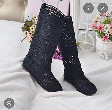 токмок обувь: Ажурные женские сапоги-косыночки размеры есть - Модель: летние — 3