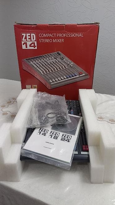 Техника жана электроника: Allen & Heath ZED‑14 — компактный профессиональный стерео-микшер — 6