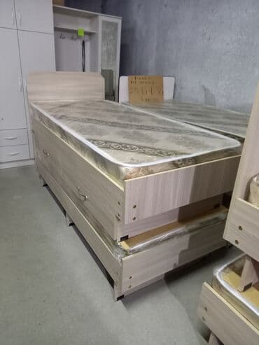 двух яросный крават: Двуспальная кровать, Новый, С ящиком для хранения, длина - 2 см — 8