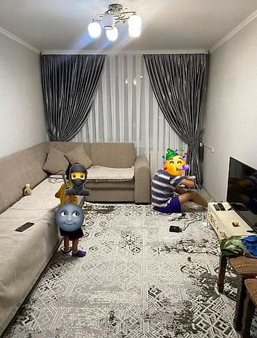 2 бөлмө, 46 м², 104-серия, 7-мкр 104-серия, 1 кабат, Евро оңдоо lalafo.kg да 2 бөлмө, 46 м², 104-серия, 7-мкр 104-серия, 1 кабат, Евро оңдоо