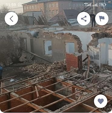 Демонтаж и снос домов/зданий под ключ - Механизированный и ручной at lalafo.kg Демонтаж и снос домов/зданий под ключ - Механизированный и ручной