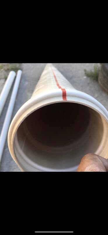 Кургаткычтар: Суу түтүгү Материалы: Пластик, Диаметри 110 мм — 3