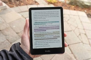 Электронные книги: Электронная книга, Kindle, Б/у, 6" - 7", Wi-Fi, цвет - Черный — 1