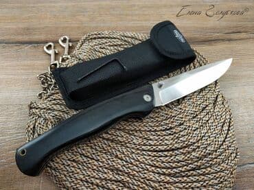 прибор ночного видения для охоты бу: Складной нож Калан от Витязь сталь 65x13, рукоять дерево Охота и — 11