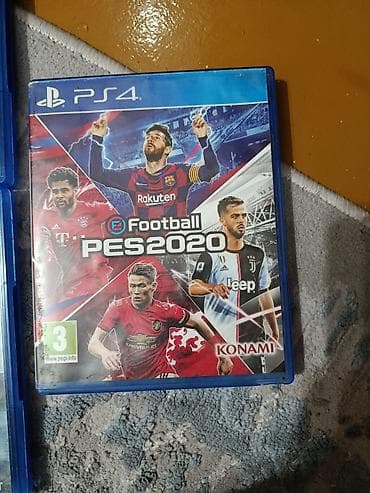 Диски с играми для PlayStation: 1) eFootball PES 2020 (PS4) -