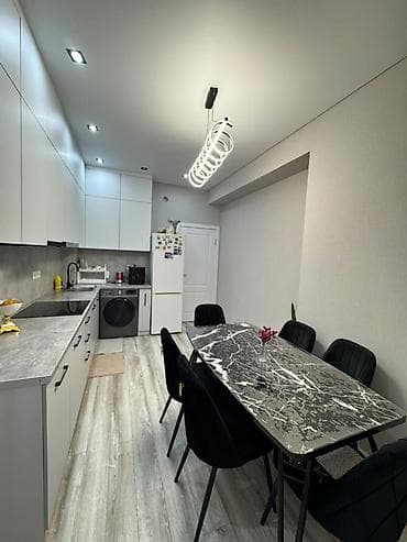 желмаян ош цена: 1 комната, 52 м², Элитка, 5 этаж, Евроремонт — 9