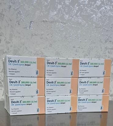 Личные вещи: Devit-3 (D3 Vitamini) — стерильный раствор для внутримышечного — 1
