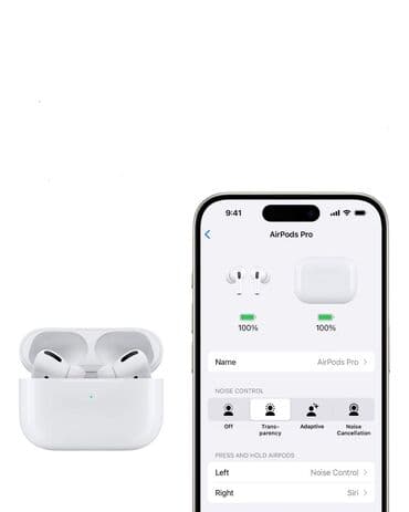 наушни: 🎧 AirPods Pro 2 🔊 Үнү жакшы, күнүмдүк колдонууга ылайыктуу 🔋 — 4