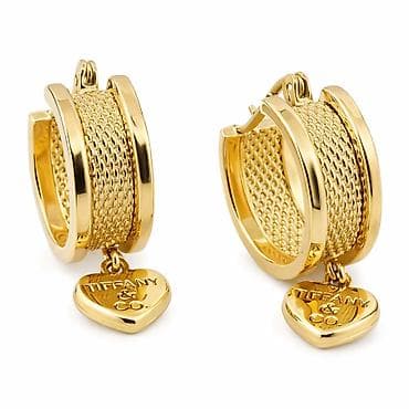 тиффани кольцо: 20682 Серьги Tiffany&Co из желтого золота 585 - Материал: золото — 1