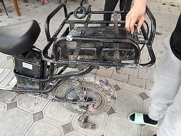 самокат взрослый: Электросамокат, Без рассрочки, Б/у, Самовывоз — 3