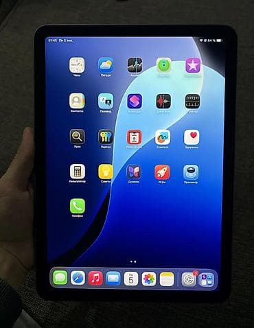 ipad купить в бишкеке: Планшет, Apple, память 64 ГБ, 10" - 11", 4G (LTE), Б/у, Детский цвет - Серый — 3