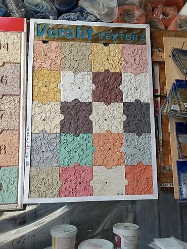 Декоративная штукатурка Verolit Textura — образцы цветов и фактур.25