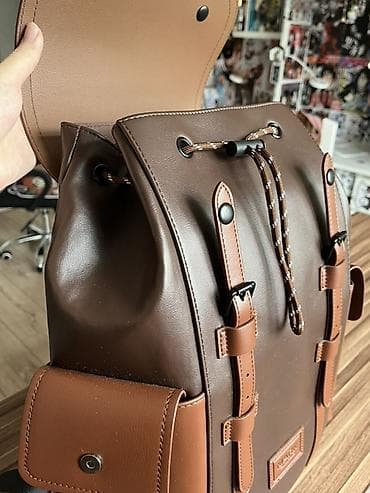 Сумки: Рюкзак, Материал: Экокожа, Унисекс, Новый — 5