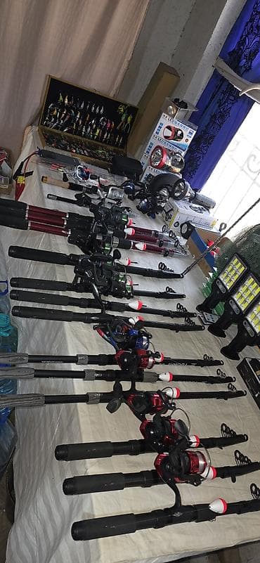 Продаю удочки новые в сборе готовые от 2.1 метра и