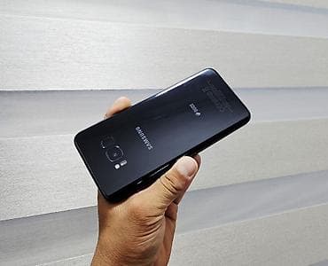 Техника жана электроника: Samsung Galaxy S8 Plus, Колдонулган, 64 ГБ, түсү - Кара, 2 SIM — 4