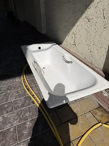 эмалировка ванны: Ванна прямоугольная стальная/чугунная с эмалевым покрытием — 1