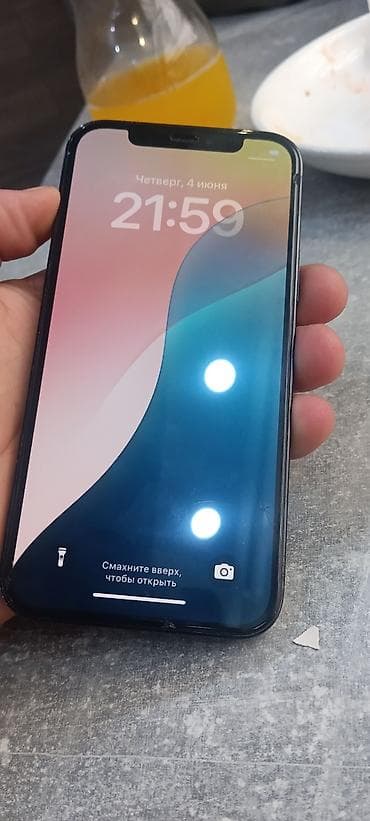 apple iphone 16: IPhone 12 Pro, Б/у, 256 ГБ, Pacific Blue, Защитное стекло, 79 % — 4