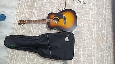 ямаха музыкальный инструмент: Акустическая гитара Yamaha (6 струн), форма корпуса типа фолк/концерт — 2