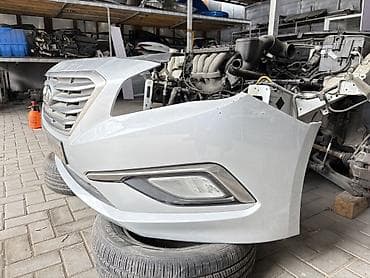 Автозапчасти: Бампер Hyundai, Б/у, Оригинал — 5