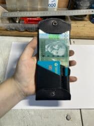 купить ремень кожаный мужской: Кошелек, Натуральная кожа, Унисекс, Новый — 44