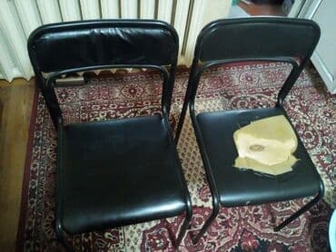 стол и 2 стула: За три стула 2400 — 2