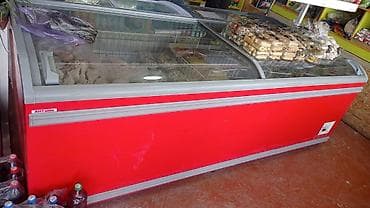 Торговое оборудование: Промышленный морозильный ларь-витрина с раздвижными стеклянными — 1