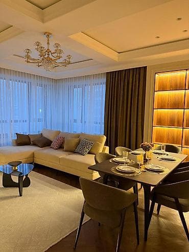 central park: 3 комнаты, 117 м², Элитка, 6 этаж, Дизайнерский ремонт — 6