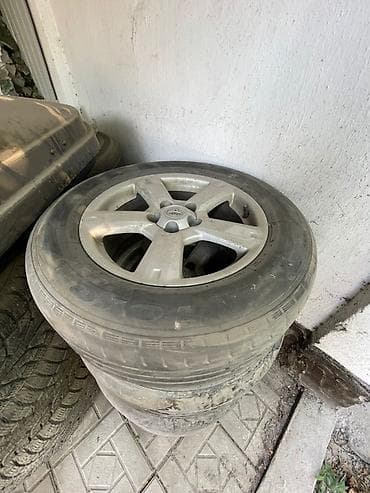 Транспорт: Колеса в сборе 225 / 65 / R 17, Лето, Б/у, Комплект, Легковые, Литые, отверстий - 5 — 2