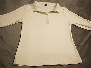 Личные вещи: Новая базовая кофта в рубчик (лонгслив-поло) Продаю абсолютно новый — 3