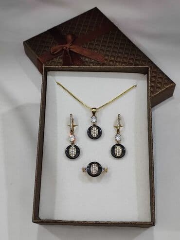 набор пандора: Серебряный Набор+ Цепочка Серебро МС напыление жёлтое золото 925 — 3