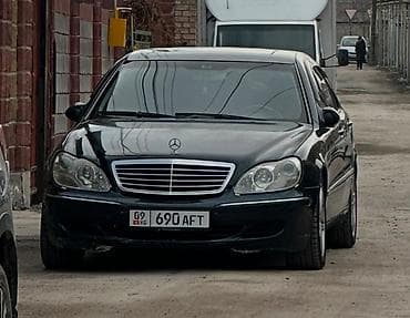 мерседес бенс с500: Mercedes-Benz S-Class: 2001 г., 5 л, Автомат, Бензин, Седан — 5
