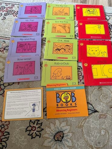 шайлушай из бумаги: Bob books deluxe reader collection. Книжки для освоения навыка чтения — 11