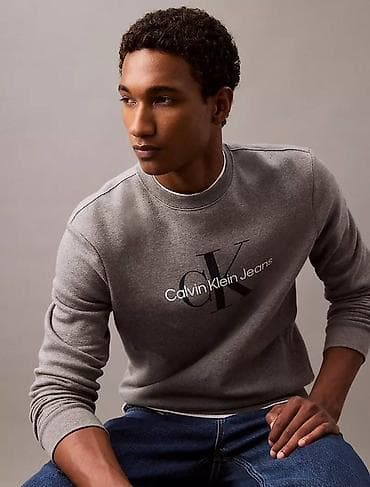 диор толстовка: Мужская толстовка, XS, Calvin Klein, Новый, цвет - Серый, Платная доставка, Самовывоз — 2