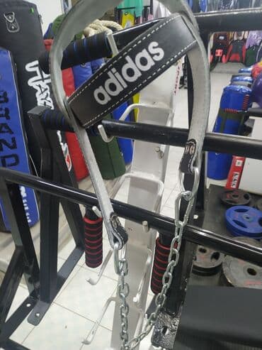 тренировочные петли: Лямки для качки шеи Кожаные лямки для накачивания шеи тренажёр для — 1