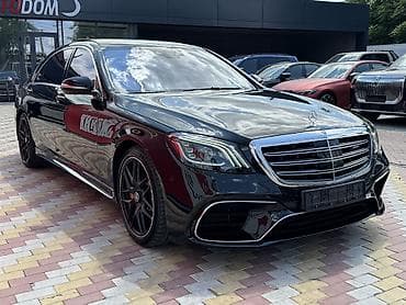 mers bar: Mercedes-Benz S-class AMG: 2019 г., 4 л, Автомат, Бензин, Седан — 3