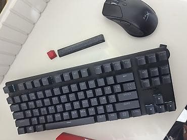 ддр 4: Игровой комплект HyperX: механическая клавиатура + беспроводная мышь — 1