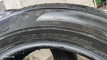 225 60 17 шина: Шины 225 / 60 / R 17, Лето, Б/у, Комплект, Легковые, Hankook — 2