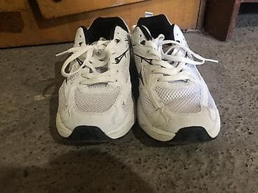 баш кийим: Эркектердин кроссовкасы, 44, Mizuno, Жаңы, түсү - Ак, Өзү алып кетүү — 4