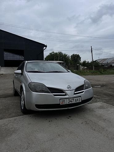 Унаа сатуу: Nissan Primera: 2003 г., 1.8 л, Кол менен иштөөчү, Бензин, Лифтбек — 4