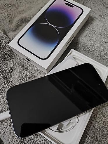 13 pro max graphite: IPhone 14 Pro, Б/у, 128 ГБ, Deep Purple, Коробка, 78 % — 1