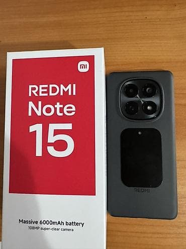 note 15: Redmi, Redmi Note 15, цвет - Серый — 3