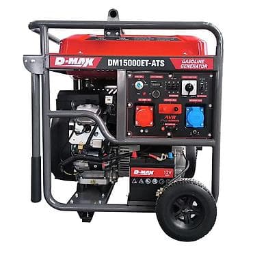 m2 max: Бензиновый генератор D-MAX DM15000ET-ATS Мощный передвижной — 1
