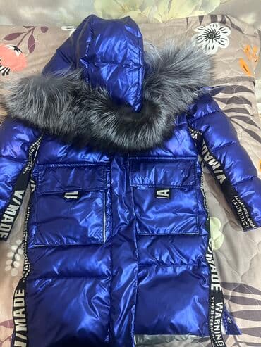 Новая куртка зима на 128 Ростовку примерно 7-8 лет