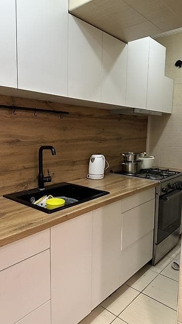 Кухонные гарнитуры: Кухонный гарнитур, Б/у, В рассрочку, цвет - Белый — 4