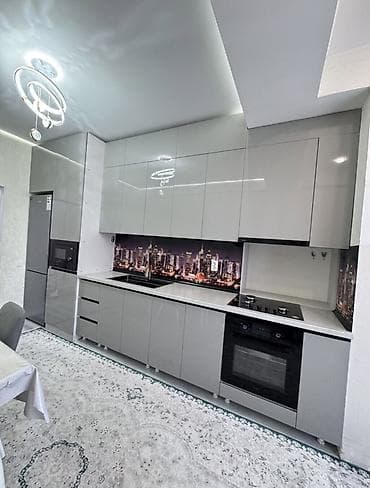 Недвижимость: 1 комната, 40 м², Аламедин-1 мкр Элитка, 3 этаж, Евроремонт — 6