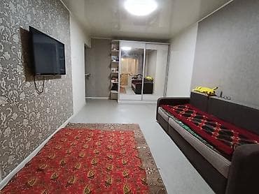 Батирлер: 1 бөлмө, 33 м², 3-мкр 104-серия, 4 кабат, Косметикалык оңдоо — 1