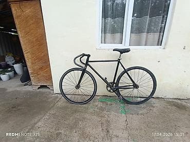 Городской фикс/сингл-спид велосипед - Рама: стальная, классическая