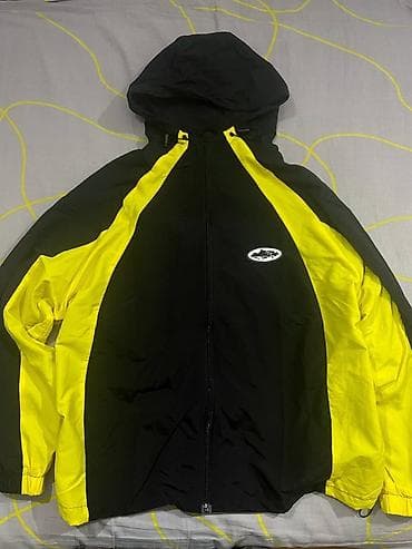 Ветровка, Осень-весна, С капюшоном, XL — 1