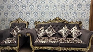 сонун мебел: Ашкана үчүн жумшак бурчек, Колдонулган, Өзү алып кетүү, түсү - Күрөң — 6